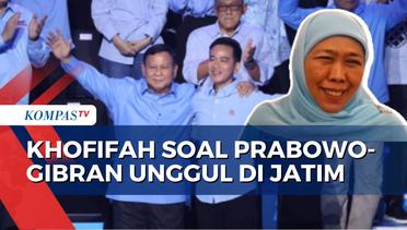 Khofifah Bersyukur Prabowo-Gibran Unggul di Jawa Timur