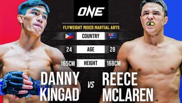 This Was CRAZY Danny Kingad vs. Reece McLaren | Full Fight Replay