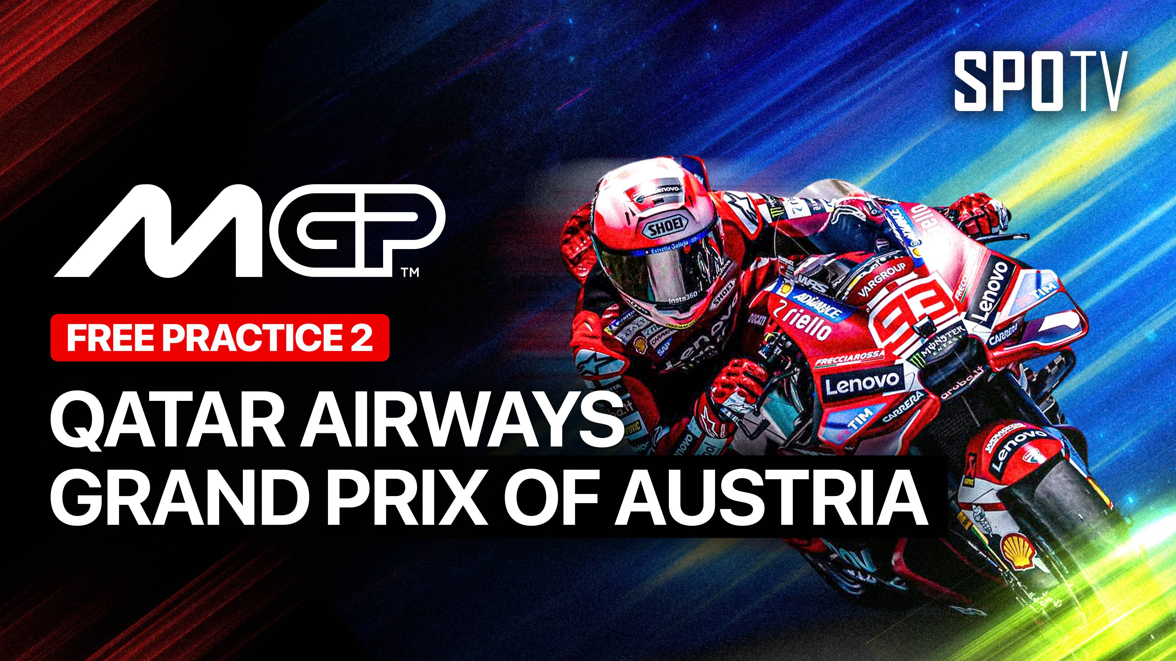 MotoGP Free Practice 2: Qatar Airways Grand Prix of Austria - MotoGP 2026 Round 15