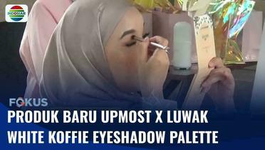 Eyeshadow Palette Luwak White Koffie Bersama Upmost dengan Sembilan Warna Pilihan | Fokus
