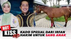 Irfan Hakim Beri Kado Ultah Kuda Raksasa Untuk Aisha Keem | Hot Kiss