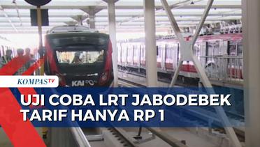 Pengumuman! LRT akan Uji Coba Tarif Rp 1 Mulai 12 Juli, Calon Penumpang Harus Daftar Dulu