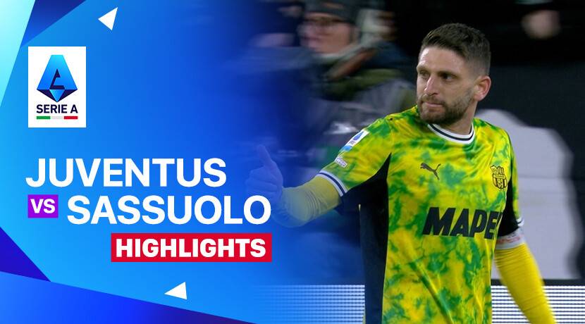 Juventus vs Sassuolo Calcio