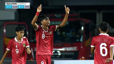 GOOLL!! Peluang Manis!! Umpan Nalendra (Idn) Berhasil Di Tendang Keras Arkhan (Idn)! 0-2 Untuk Indonesia | Kulifikasi AFC U-17
