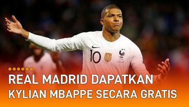 Real Madrid Dapatkan Kylian Mbappe Secara Gratis dari PSG