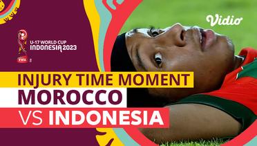 Momen Injury Time | Morocco vs Indonesia | FIFA U-17 World Cup Indonesia 2023