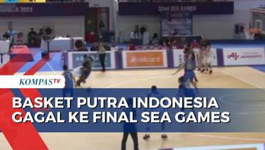 SEA Games 2023: Basket Putra Indonesia Gagal ke Final Usai Ditundukan Filipina