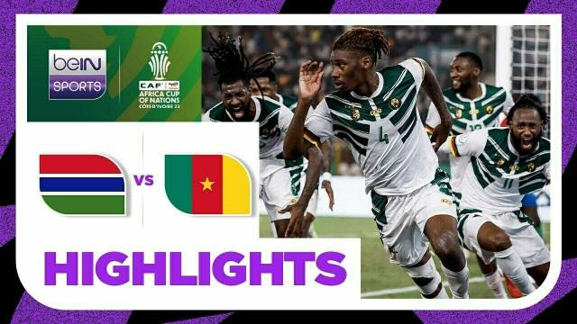 Gambia vs Cameroon - Highlights | TotalEnergies Africa Cup of Nations 2023