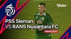 Highlights - PSS Sleman vs RANS Nusantara FC | BRI Liga 1 2022/23