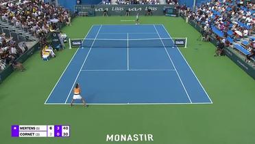 Match Highlights | Elise Mertens vs Alize Cornet | WTA Jasmin Open Monastir 2022