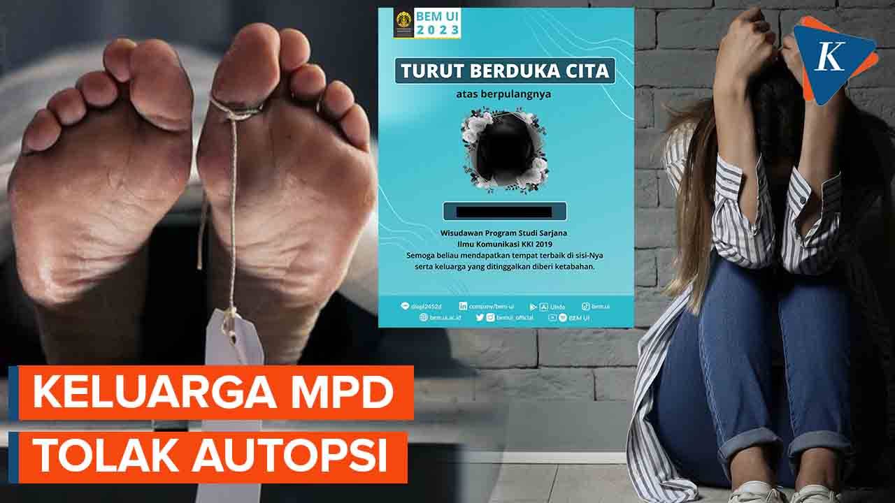 Keluarga Tolak Autopsi Jenazah Mahasiswa Ui Kompascom Vidio