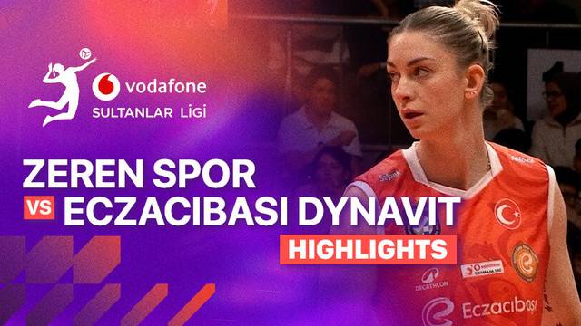3-4th Place: Zeren Spor vs Eczacibasi Dynavit - Highlight | Turkish Women's Volleyball League 2025/26