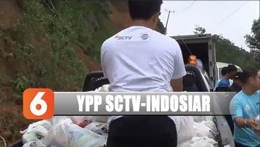 YPP SCTV-Indosiar Berikan Bantuan untuk Korban Longsor Bogor