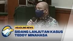 Sidang Lanjutan Kasus  Narkoba Terdakwa  Teddy Minahasa