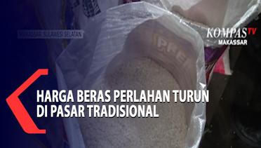 Harga Beras Perlahan Turun Di Pasar Tradisional di Makassar