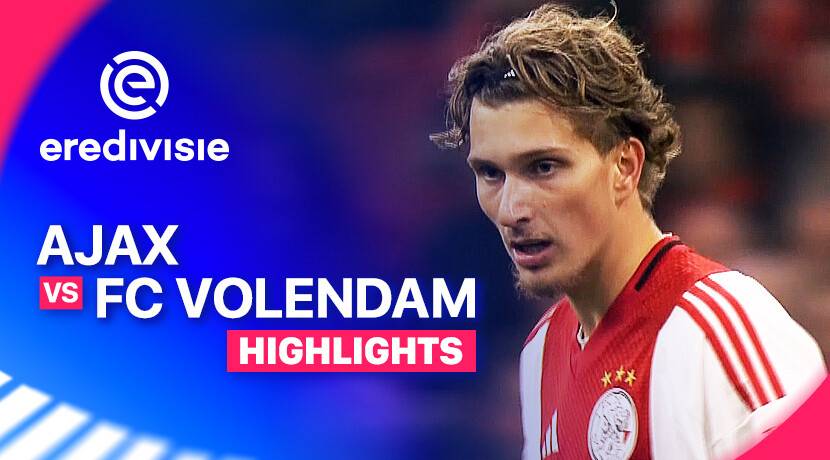 Ajax vs FC Volendam
