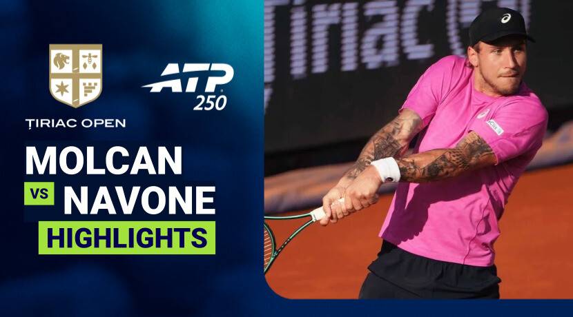 Alex Molcan vs Mariano Navone - Quarterfinal | ATP 250: Tiriac Open presented by Unicredit Bank 2026