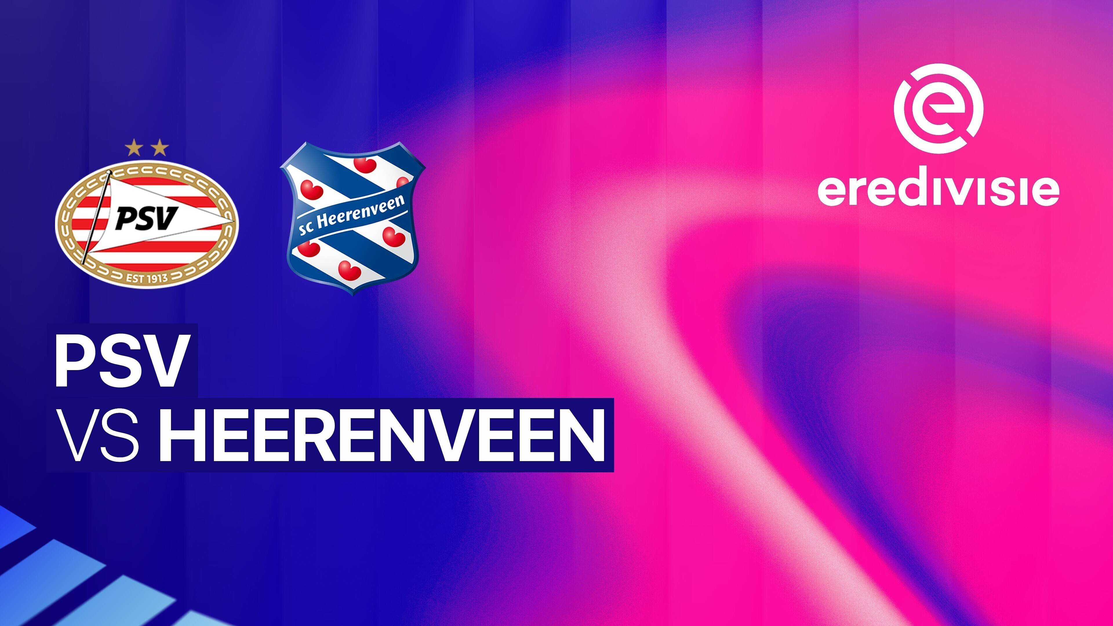 PSV vs Heerenveen