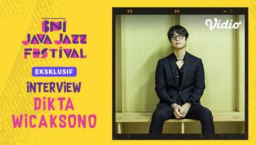 Ekslusive interview with Dikta Wicaksono at Java Jazz Festival 2023