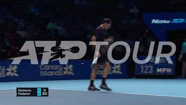 Roger Federer vs Novak Djokovic, Highlights ATP Finals 2019
