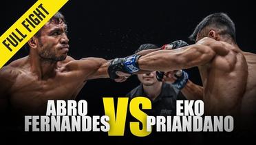 Abro Fernandes vs. Eko Priandano - ONE Full Fight - February 2020