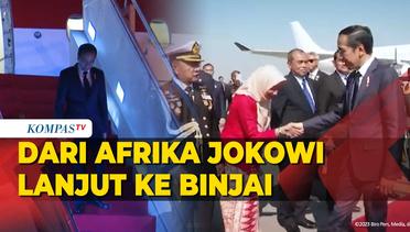 Pulang dari Afrika Selatan, Jokowi Lanjut Kunjungan Kerja ke Binjai