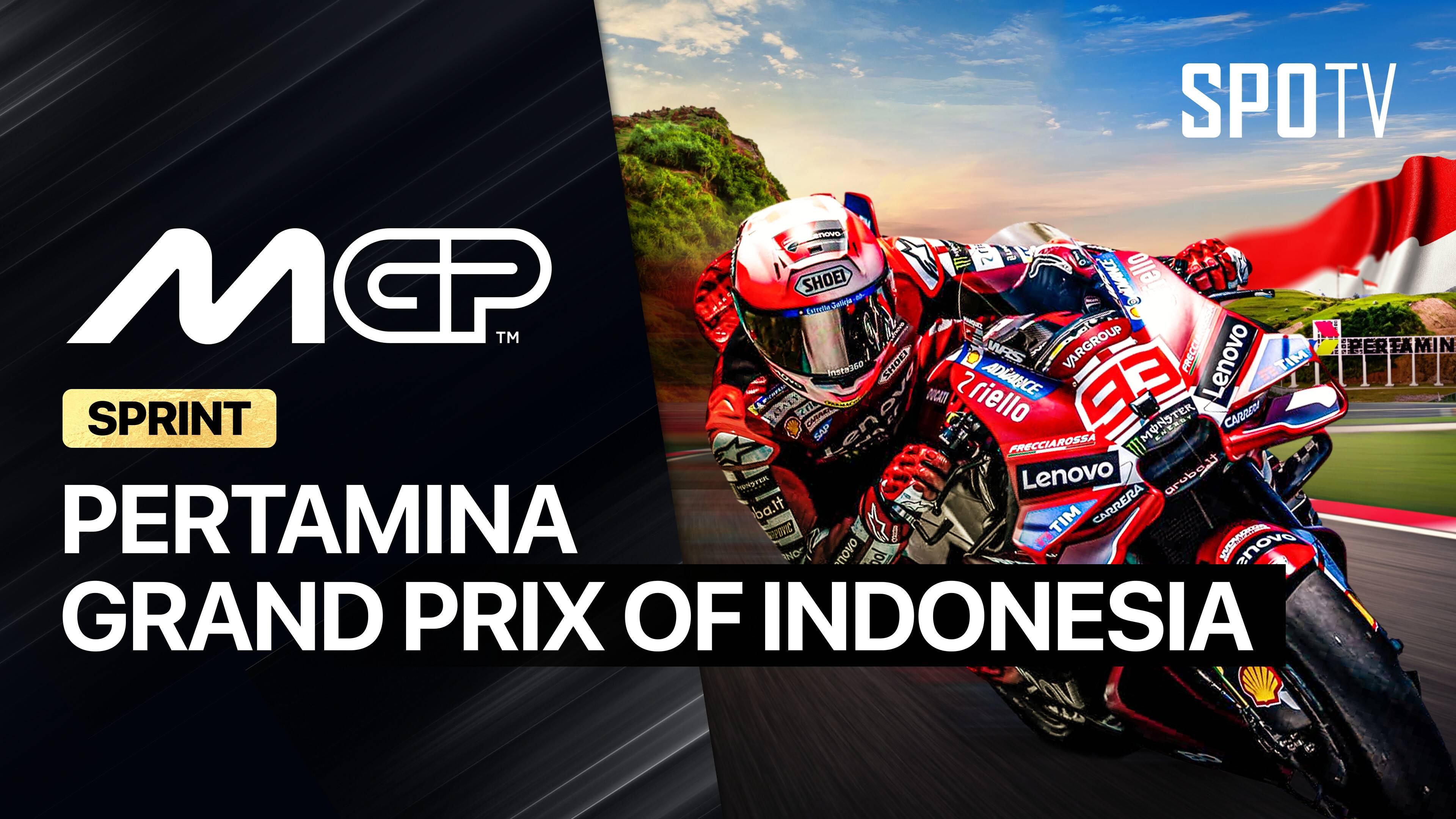 MotoGP Tissot SPRINT: PERTAMINA Grand Prix of Indonesia - MotoGP 2026 Round 17