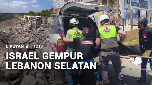 Israel Kembali Gempur Lebanon Selatan | Liputan 6