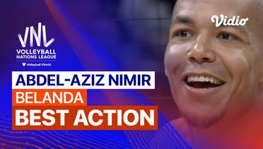 Best Action: Abdel-Aziz Nimir | Men’s Volleyball Nations League 2024
