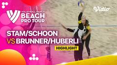 Highlights | Final 1st Place: Stam/Schoon (NED) vs Brunner/Huberli (SUI) | Beach Pro Tour Elite 16 Doha, Qatar 2023