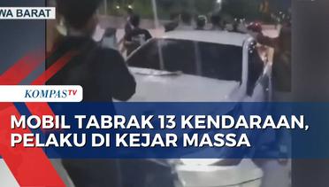 Pengemudi Mobil di Bawah Umur Tabrak 13 Kendaraan di Bekasi, Pelaku Dikejar Massa