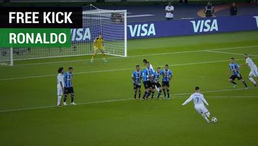 Free Kick Sensasional Ronaldo yang Antarkan Real Madrid Juara
