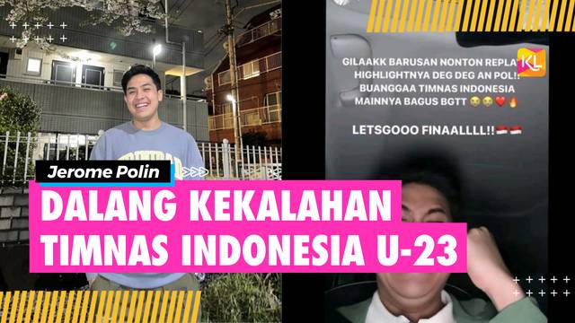 Jerome Polin Disebut Sebagai Dalang Kekalahan Timnas Indonesia U-23, Ucap Permintaan Maaf ke Publik!