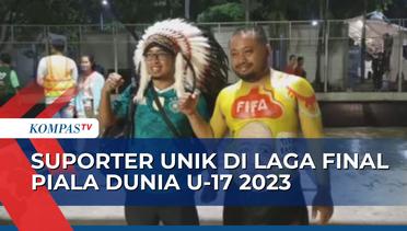 Ragam Suporter Unik di Final Piala Dunia U-17 2023, Ada yang Nekat Body Painting!