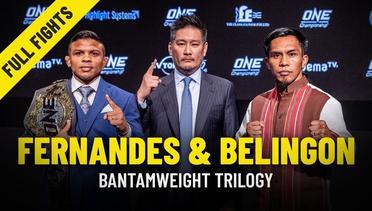 Bibiano Fernandes vs. Kevin Belingon - Bantamweight Trilogy - ONE Full Fights