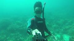 Pahawang Underwater Selfie Video