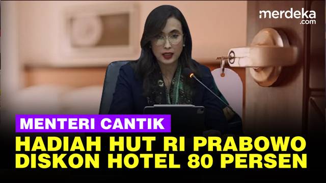 Hadiah HUT RI Prabowo! Menpar Widiyanti Sebut Bakal Ada Diskon Tarif Hotel Hingga 80 Persen