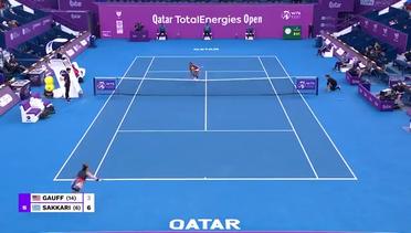 Match Highlights | Maria Sakkari vs Coco Gauff | WTA Qatar Totalenergies Open 2022