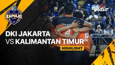 Highlights | Putra: DKI Jakarta vs Kalimantan Timur | Piala Kapolri 2023