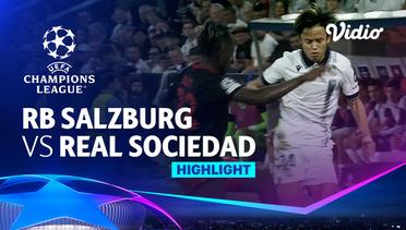 RB Salzburg vs Real Sociedad - Highlights | UEFA Champions League 2023/24
