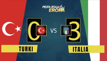 Timnas Italia Lumat Turki 3-0 di Laga Pembuka Euro 2020