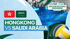 Hong Kong vs Saudi Arabia - Full Match | 22nd Asian Men's U-20 Volleyball Championship