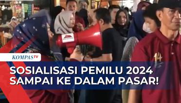 Sosialisasi Pemilu 2024 Sampai ke Dalam Pasar, KPU Kota Pekanbaru Ajak Masyarakat Siap-Siap Memilih!