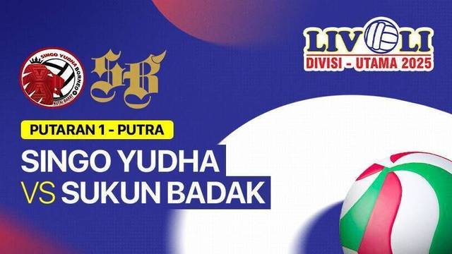 Putra: Singo Yudha Kutai Barat vs Sukun Badak - Full Match | Livoli Divisi Utama 2025