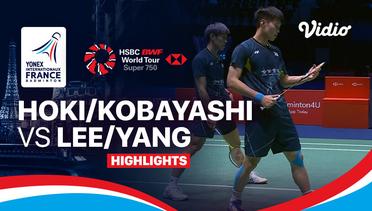 Men's Single: Takuro Hoki/Yugo Kobayashi (JPN) vs Lee Jhe-HUei/Yang Po-Hsuan (TPE) - Highlights | Yonex French Open 2024