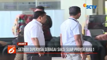 KPK Periksa Setnov Terkait Kasus Suap Proyek PLTU Riau-1 - Liputan6 Pagi