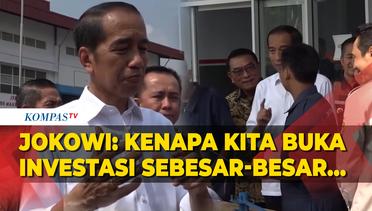 Presiden Jokowi Ungkap Alasannya Membuka Peluang Investasi Sebesar-besarnya