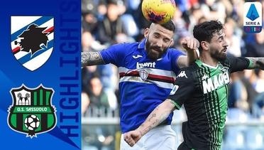 Match Highlight | Sampdoria 0 vs 0 Sassuolo | Serie A 2020