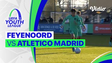 Feyenoord vs Atletico Madrid - Mini Match | UEFA Youth League 2023/24