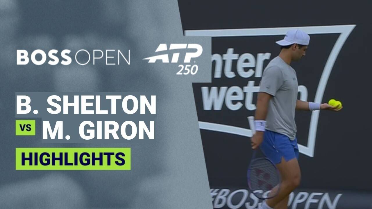 Ben Shelton vs Marcos Giron - Round 2 | ATP 250: BOSS Open 2026